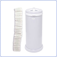 Load image into Gallery viewer, Ubbi Nappy Pail - White