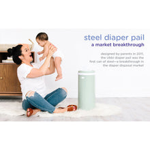 Load image into Gallery viewer, Ubbi Nappy Pail - White