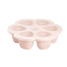 Load image into Gallery viewer, Beaba Multiportions Silicone Freezer Tray 6 X 90ml - Pink