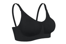 Load image into Gallery viewer, Bravado Designs Body Silk Seamless Nursing Bra - Sustainable - Black M