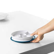 Load image into Gallery viewer, OXO Tot Stick &amp; Stay Suction Divided Plate - Navy
