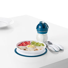 Load image into Gallery viewer, OXO Tot Stick &amp; Stay Suction Divided Plate - Navy
