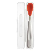 Load image into Gallery viewer, OXO Tot On-The-Go Feeding Spoon - Orange
