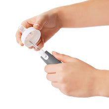 Load image into Gallery viewer, OXO Tot On the Go Drying Rack &amp; Bottle Brush - Grey
