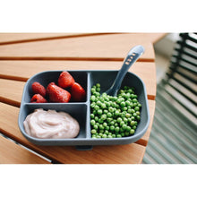 Load image into Gallery viewer, Beaba Silicone Suction Divided Plate - Mineral Grey
