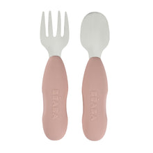 Load image into Gallery viewer, Beaba Stainless Steel Pre-Cutlery - Cotton Candy
