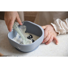 Load image into Gallery viewer, Beaba Silicone Suction Bowl - Pebble

