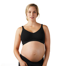 Load image into Gallery viewer, Bravado Designs Body Silk Seamless Nursing Bra Black - S
