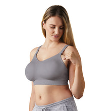 Load image into Gallery viewer, Bravado Designs Body Silk Seamless Nursing Bra - Silver Belle S
