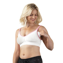 Load image into Gallery viewer, Bravado Designs Body Silk Seamless Nursing Bra - White S
