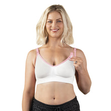 Load image into Gallery viewer, Bravado Designs Body Silk Seamless Nursing Bra - White S
