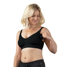 Load image into Gallery viewer, Bravado Designs Body Silk Seamless Nursing Bra - Black XS
