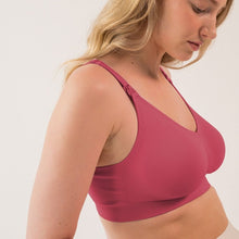 Load image into Gallery viewer, Bravado Designs Body Silk Seamless Nursing Bra - Lipstick S

