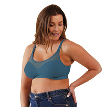 Load image into Gallery viewer, Bravado Designs Body Silk Seamless Sheer Nursing Bra - Midnight Sky M
