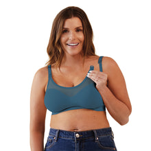 Load image into Gallery viewer, Bravado Designs Body Silk Seamless Sheer Nursing Bra - Midnight Sky M
