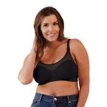 Load image into Gallery viewer, Bravado Designs Body Silk Seamless Sheer Nursing Bra - Black S
