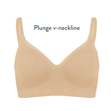 Load image into Gallery viewer, Bravado Designs Plunge Nursing Bra - Butterscotch S
