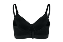 Load image into Gallery viewer, Bravado Designs Plunge Nursing Bra - Black S
