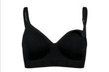 Load image into Gallery viewer, Bravado Designs Plunge Nursing Bra - Black L
