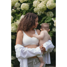 Load image into Gallery viewer, Bravado Designs Body Silk Seamless Nursing Bra - Sustainable - Antique White L
