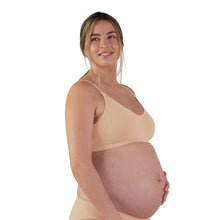 Load image into Gallery viewer, Bravado Designs Body Silk Seamless Nursing Bra - Sustainable - Butterscotch L
