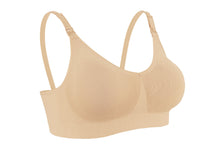 Load image into Gallery viewer, Bravado Designs Body Silk Seamless Nursing Bra - Sustainable - Butterscotch L
