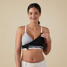Load image into Gallery viewer, Bravado Designs Clip And Pump Hands-Free Nursing Bra Accessory - Sustainable - Black M
