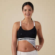 Load image into Gallery viewer, Bravado Designs Clip And Pump Hands-Free Nursing Bra Accessory - Sustainable - Black M
