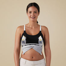 Load image into Gallery viewer, Bravado Designs Clip And Pump Hands-Free Nursing Bra Accessory - Sustainable - Black M
