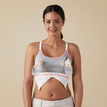 Load image into Gallery viewer, Bravado Designs Clip And Pump Hands-Free Nursing Bra Accessory - Sustainable - Dove Heather With Dusted Peony L
