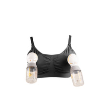 Load image into Gallery viewer, Bravado Designs 2 in 1 Pumping and Nursing Bra - Black XL
