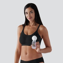 Load image into Gallery viewer, Bravado Designs 2 in 1 Pumping and Nursing Bra - Black XL

