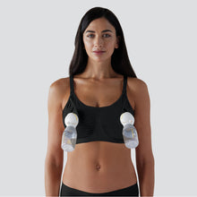 Load image into Gallery viewer, Bravado Designs 2 in 1 Pumping and Nursing Bra - Black XL
