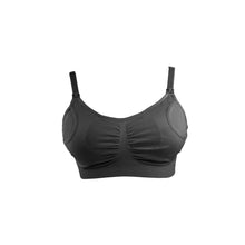 Load image into Gallery viewer, Bravado Designs 2 in 1 Pumping and Nursing Bra - Black XL
