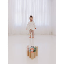 Load image into Gallery viewer, Bubble Wooden Animal Bowling Set
