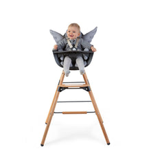 Load image into Gallery viewer, Childhome Evolu Extra Long Legs + Footrest - Natural Anthracite

