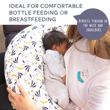 Load image into Gallery viewer, Red Castle Big Flopsy Maternity &amp; Nursing Pillow - Chambray Grey
