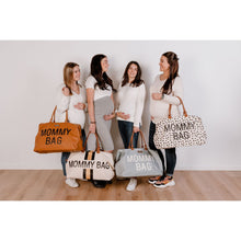 Load image into Gallery viewer, Childhome Mommy Bag Nursery Bag - Off White with Black/Gold Stripes
