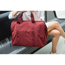 Load image into Gallery viewer, Childhome Mommy Bag Signature Nursery Bag - Urban Burgundy
