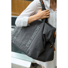 Load image into Gallery viewer, Childhome Mommy Bag Signature Nursery Bag - Urban Dark Grey
