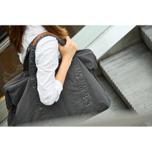 Load image into Gallery viewer, Childhome Mommy Bag Signature Nursery Bag - Urban Dark Grey
