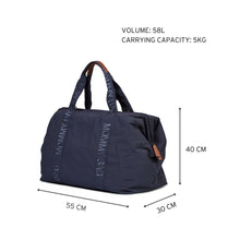 Load image into Gallery viewer, Childhome Mommy Bag Signature Nursery Bag - Urban Dark Grey
