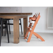 Load image into Gallery viewer, Childhome Evosit High Chair and Feeding Tray - Rust
