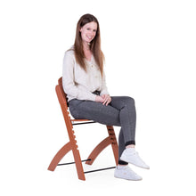 Load image into Gallery viewer, Childhome Evosit High Chair and Feeding Tray - Rust
