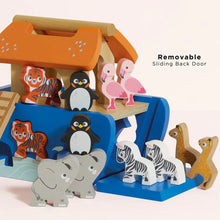 Load image into Gallery viewer, Le Toy Van Noah's Ark &amp; Animals Shape Sorter
