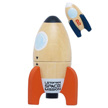 Load image into Gallery viewer, Le Toy Van Le Toy Van Magnetic Space Rocket Duo
