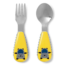 Load image into Gallery viewer, Skip Hop Zoo Utensils Fork &amp; Spoon - Bat
