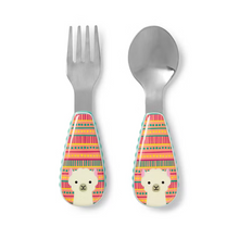 Load image into Gallery viewer, Skip Hop Zoo Utensils Fork &amp; Spoon - Llama
