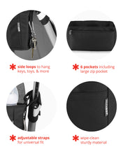 Load image into Gallery viewer, Skip Hop Grab &amp; Go Ultra Stroller Organizer- Black
