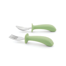 Load image into Gallery viewer, Skip Hop Besties Squad Fork &amp; Spoon Set - Green
